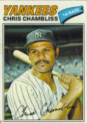 1977 Topps Baseball Cards      220     Chris Chambliss